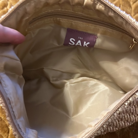 The SAK Purse Women’s Christy Ginger Gold Braided Clutch/shoulder bag - Picture 7 of 10